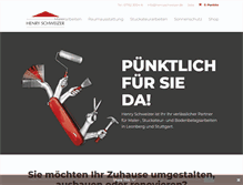 Tablet Screenshot of henryschweizer.de